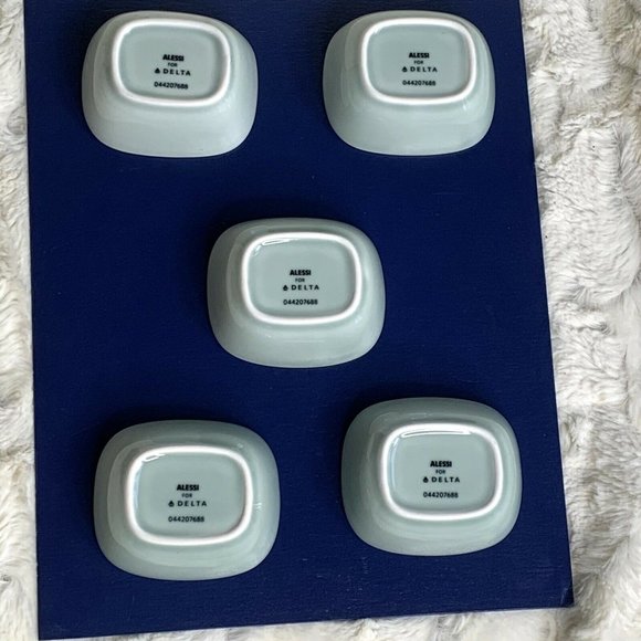 5 Alessi for Delta Asian Large Green Ramekin Bowls - Picture 3 of 6